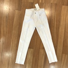 Jeans  bianco Twinset con strappi